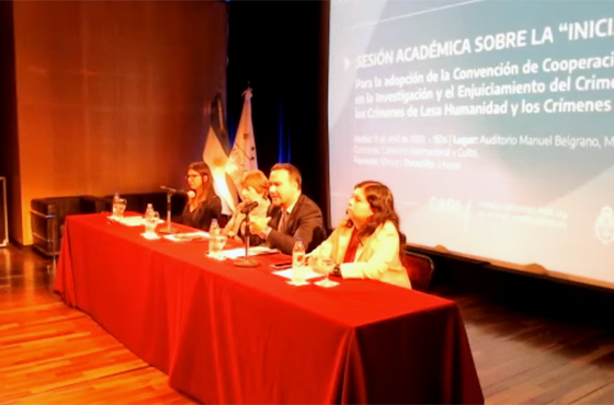 Sesión académica sobre la 'Iniciativa MLA'