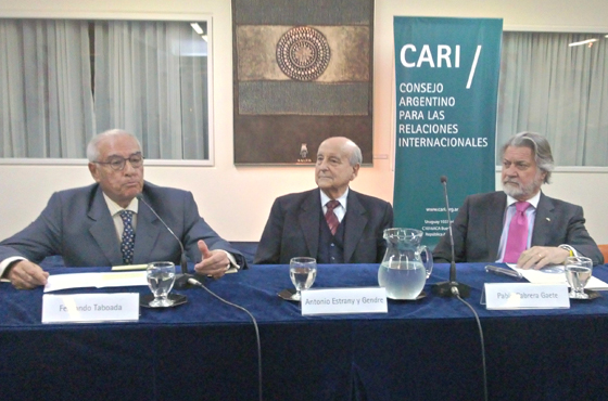 Fernando Taboada, Antonio Estrany y Gendre y Pablo Cabrera Gaete