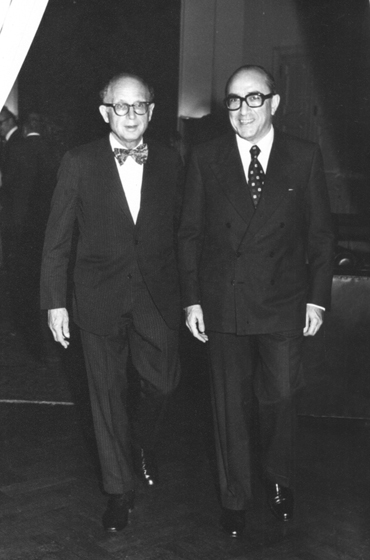 22 de junio de 1981, Dr. Daniel J. Boorstin y Emb. Carlos Manuel Muñiz