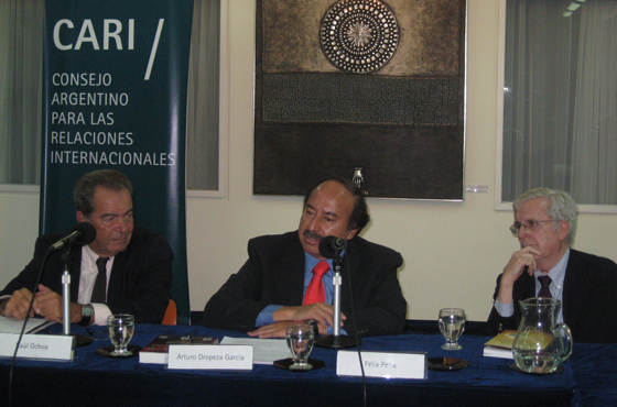 Raúl Ochoa, Arturo Oropeza García y Félix Peña