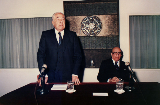José Antonio Allende y Carlos Manuel Muñiz