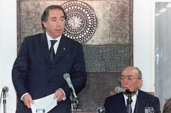 Ministro Juan Gabriel Valdés Soublette y Emb. Carlos Manuel Muñiz