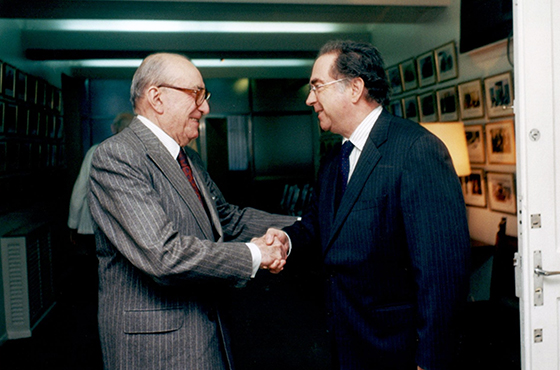 Emb. Carlos Manuel Muñiz y Emb. Juan Gabriel Valdés Soublette