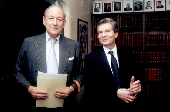 Juan Archibaldo Lanús y Guy Sorman