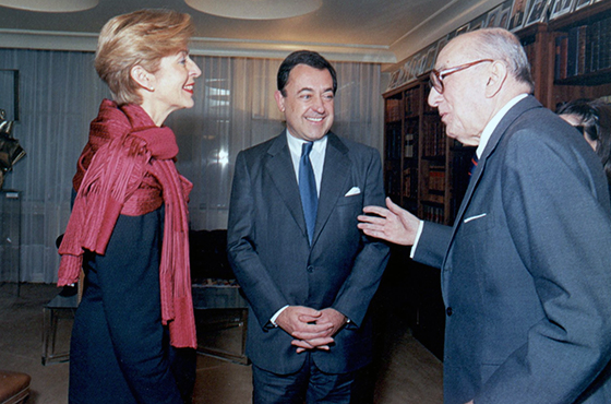 Ministra Carolina Barco, Dr. Felipe A. M. de la Balze y Emb. Carlos Manuel Muñiz