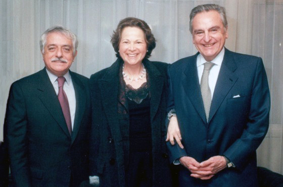 D. Alfonso Valdivieso, Sra. Isabel de Listre y Emb. Arnoldo Listre