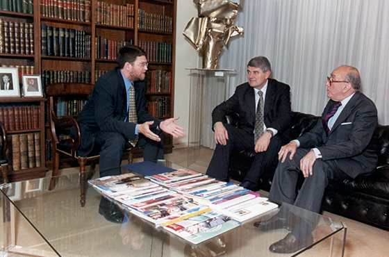 D. Tonino Picula, D. Edwin Share y Emb. Carlos Manuel Muñiz