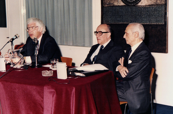 Willy De Clerck, Carlos Manuel Muñiz y Enrique García Vázquez