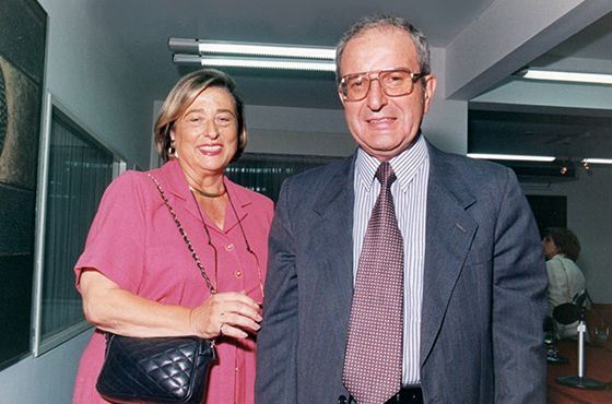 Dra. Gladys Sabia de Barberis y Dr. Ernesto Rey Caro