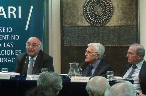 Miguel Ángel Broda, Jorge Castro y Daniel Montamat