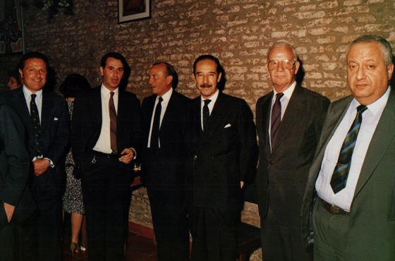 Rafael de Oliveira Cézar, Miguel Estrada Oyuela, Raúl Fitte, Jorge A. Aja Espil, Mariano J. de Nevares y Arturo Ornstein