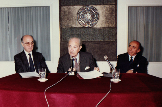 Juan Carlos Beltramino, Pedro José Frías y Calixto A. Armas Barea