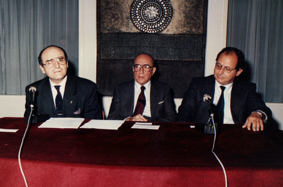 Abel Matutes, Carlos Manuel Muñiz y Diego R. Guelar