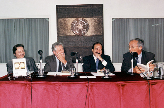 Dr. José María Lladós, Emb. Victorio Taccetti, Dr. Arturo Oropeza García e Ing. Jorge Campbell