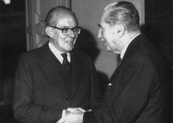Dr. Alfonso López Michelsen y Dr. Mario Amadeo