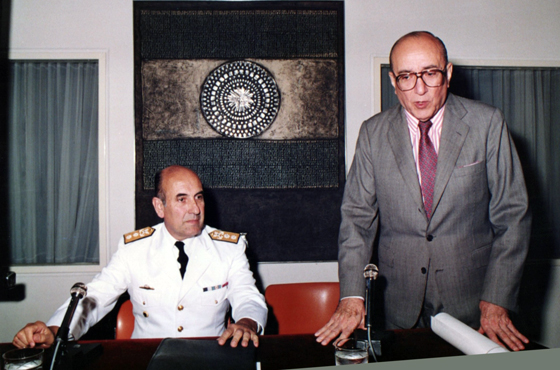 Contraalmirante Enrique Molina Pico y Emb. Carlos Manuel Muñiz
