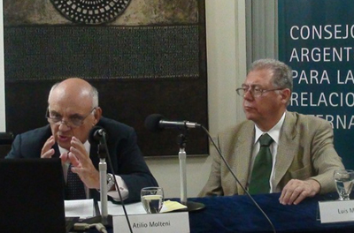 Atilio Molteni y Luis D. Mendiola