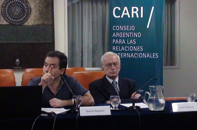 Gabriel Negretto y Felipe Frydman