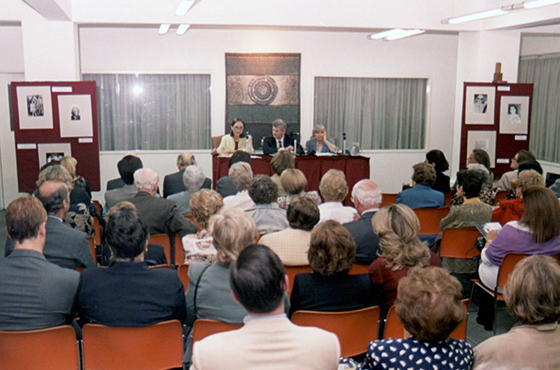 Emb. Teresa de Anchorena, D. Jorge Torres Zavaleta y Da. María Esther Vázquez