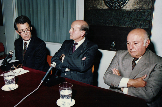 Ángel M. Oliveri López, Antonio Estrany y Gendre y Alte. Jorge A. Fraga