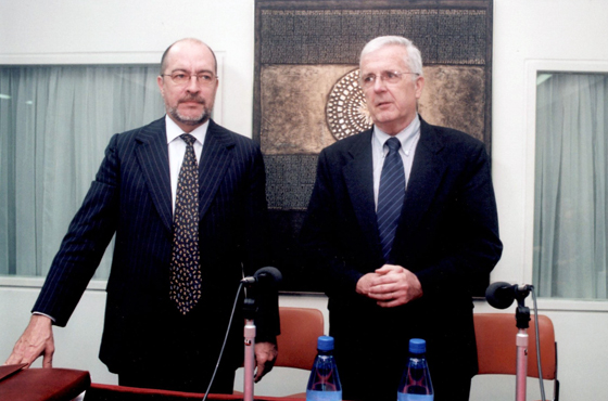 Alejandro Jara y Félix Peña