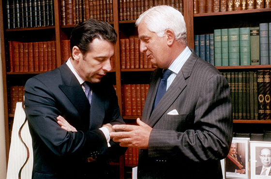 Carlos A. Magariños y Emilio J. Cárdenas