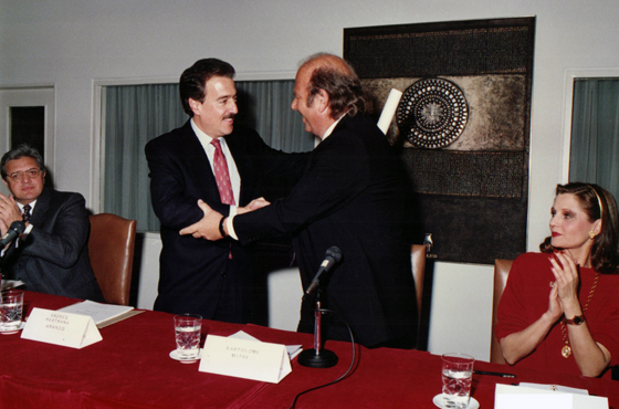 Jorge Castro, Andrés Pastrana Arango, Bartolomé Mitre y Teté Coustarot