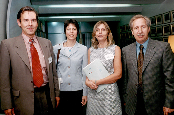 Paul Linnarz, Marta B. Rovere, Cornelia Schmidt-Liermann y Hans Blomeier