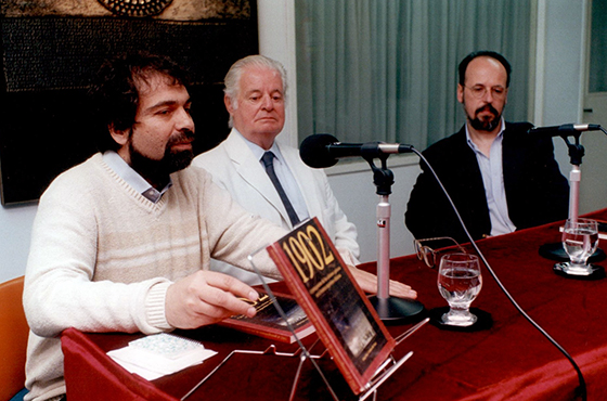 Lic. Jorge Fiori, Dr. José Luis de Imaz y D. Gustavo de Vera