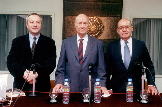 Norberto Consani, Hugo J. Gobbi y Vicente Guillermo Arnaud