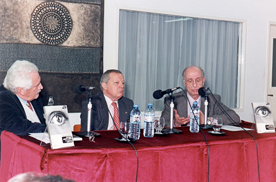 Alberto Filippi, Francisco Delich y Carlos Sánchez