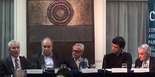 Marcos Aguinis, Hernán Lombardi, Rosendo Fraga, Marcos Novaro y Juan José Sebreli