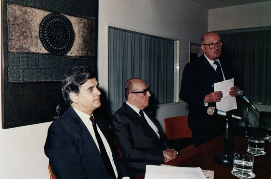 Emb. Eugenio Anguiano Roch, Emb. Carlos Manuel Muñiz y Emb. Rafael Vázquez