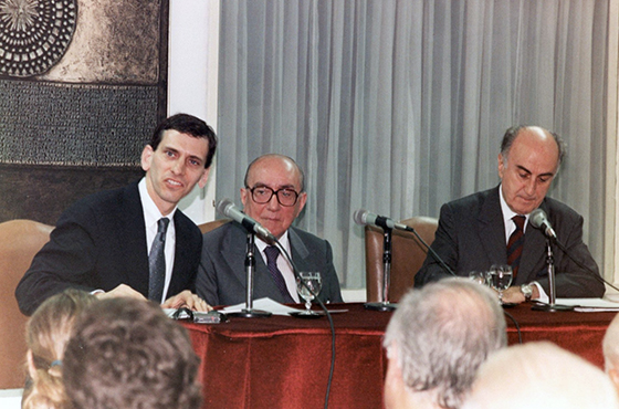 D. Joel H. Rosenthal, Emb. Carlos Manuel Muñiz y Emb. Juan Carlos M. Beltramino