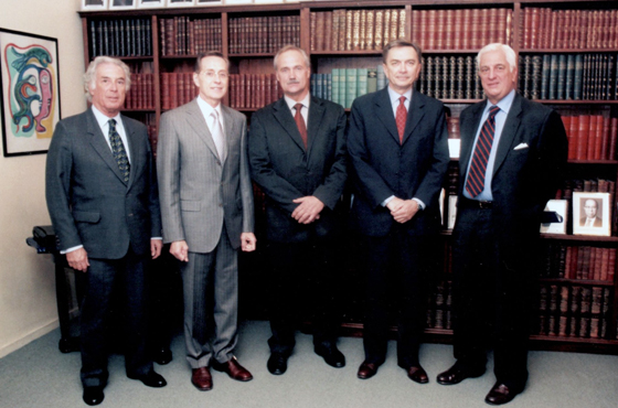 Hernán Massini Ezcurra, Adalberto Rodríguez Giavarini, Alexey Sazonov, Embajador de Rusia D. Yuri Korchaguin y Emilio Cárdenas