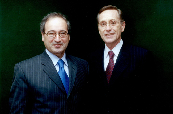 D. Fayssal Mekdad y Dr. Adalberto Rodríguez Giavarini