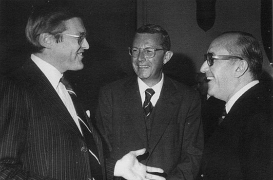 D. Micharl H. Wilson, Dr. Arnaldo T. Musich y Emb. Carlos Manuel Muñiz