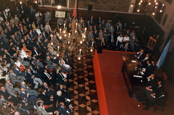 Disertación del Presidente de México, Ernesto Zedillo Ponce de León