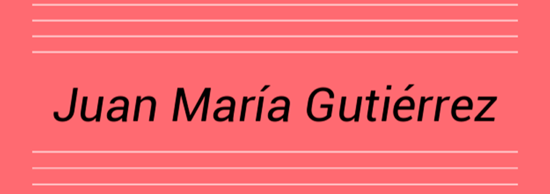 Nº 6. Juan María Gutiérrez