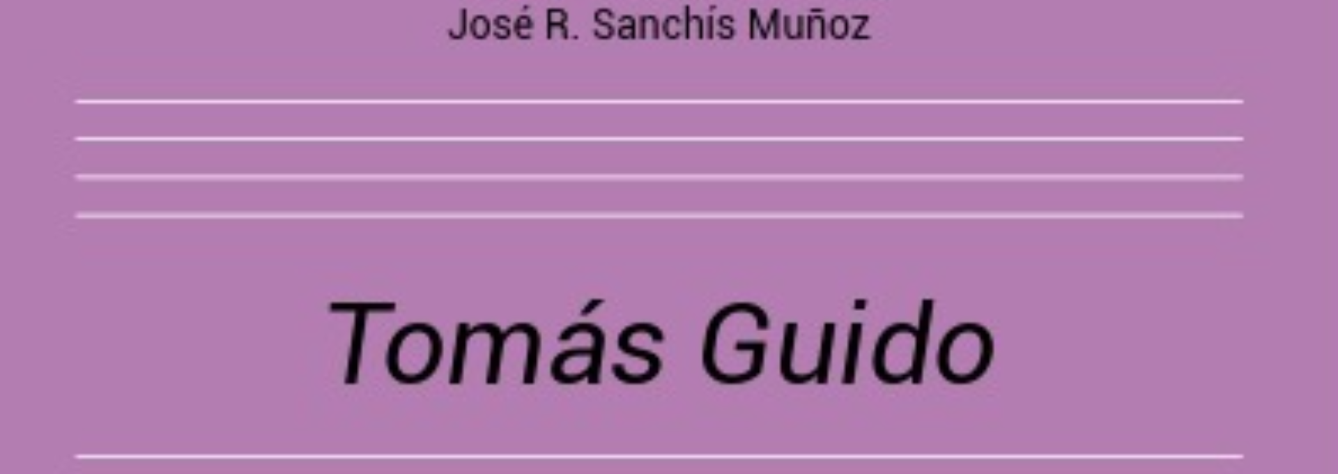 Nº 20. Tomás Guido