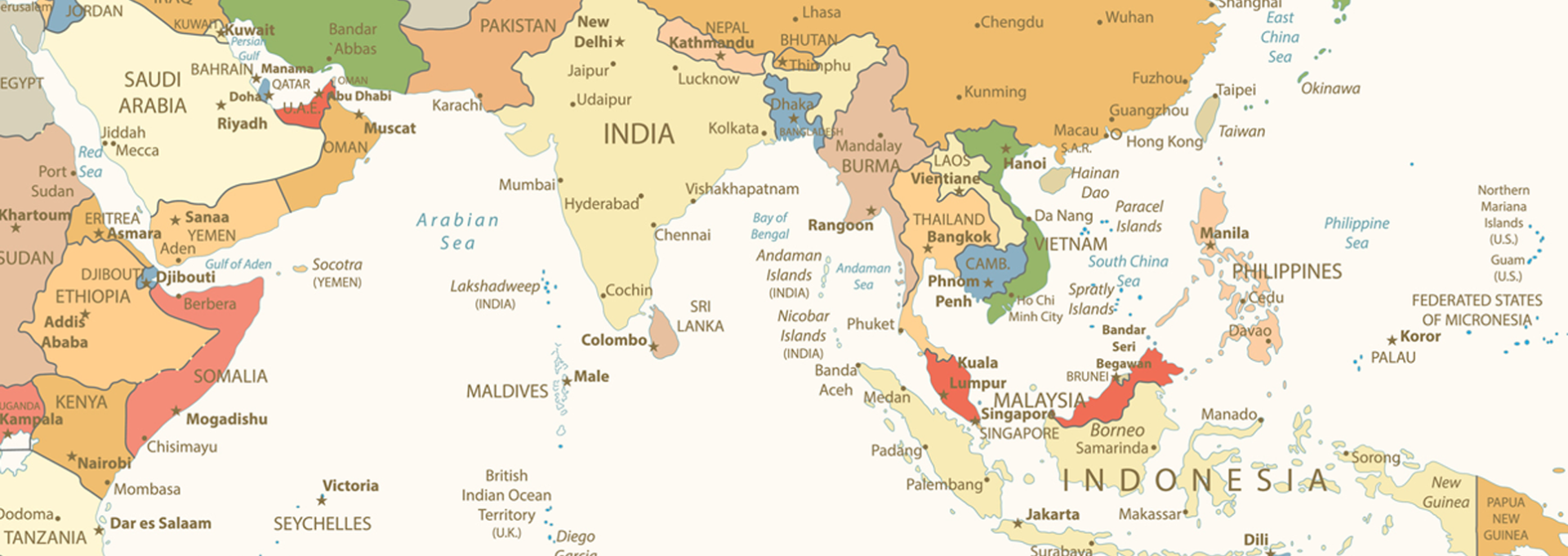 India, Indonesia, Vietnam y Malasia: múltiples alternativas y oportunidades para Argentina